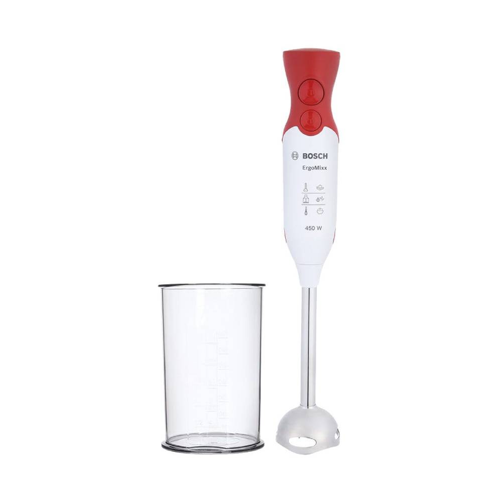 Bosch Hand Blender 450 Watt 600 ml White * Red MSM64110. Bosch Hand Blender 450 Watt 600 ml White * Red MSM64110.